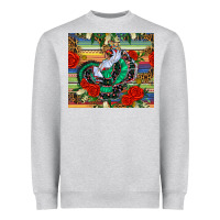 Heather Grey flamenco dancer tumbler Heavyweight Sweatshirt - BundleAndBundleShop