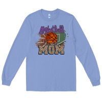 Colony Blue Basketball Mom Long Sleeve Tee - HowdyJamesFarm