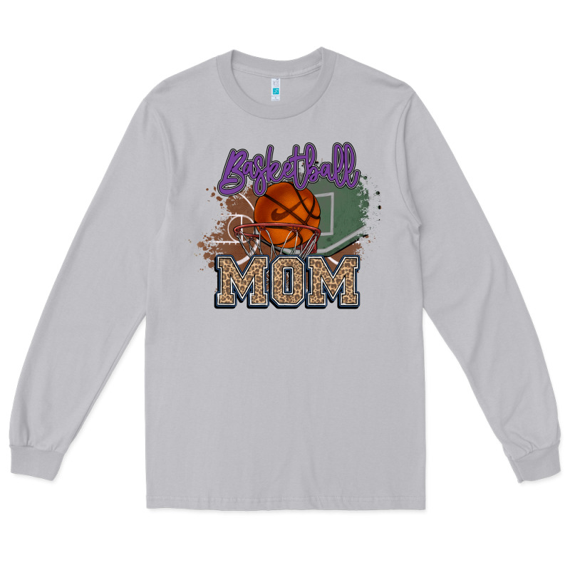 Basketball Mom Long Sleeve Tee by HowdyJamesFarm | Teevron