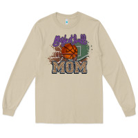 Mushroom Basketball Mom Long Sleeve Tee - HowdyJamesFarm