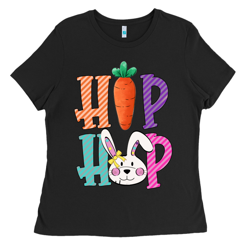 Hip Hop Easter Girls Toddlers Kids Leopard Bunny Ladies Tee by Bettercallsaul | Teevron