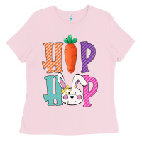 Bubblegum Pink hip hop easter girls toddlers kids leopard bunny Ladies Tee - Bettercallsaul