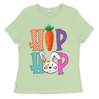 Matcha hip hop easter girls toddlers kids leopard bunny Ladies Tee - Bettercallsaul