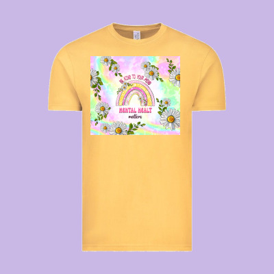 Mental Health Matters Vintage Tee Designed By Tumblerdesignbyshophia