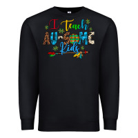 Black i teach au some kids Premium Sweatshirt - Artiststas