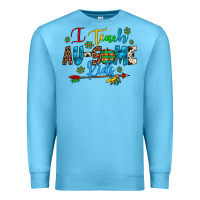Ocean Blue i teach au some kids Premium Sweatshirt - Artiststas