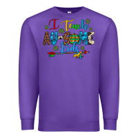 Purple i teach au some kids Premium Sweatshirt - Artiststas