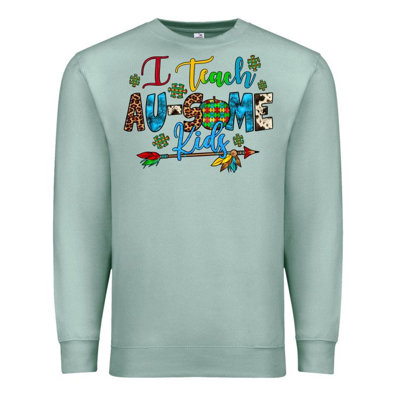 I Teach Au Some Kids Premium Sweatshirt by Artiststas | Teevron