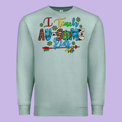 I Teach Au Some Kids Premium Sweatshirt Designed By Artiststas