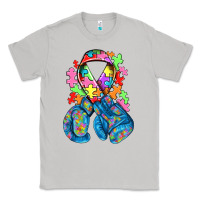 Moon Dust autism awareness with boxing gloves Classic Tee - NancyCooperArtShop