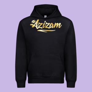 Azizam Persian Iran Iranian Gift Tala Gold Urban Hoodie Designed By Minhpixels