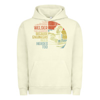Pigment Pistachio Mens Welder Because Engineers Need Heroes Too Gifts Funny Welding Urban Hoodie - minhPixels