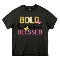 Asphalt bold beautiful blessed Heavy Core Tee - LillyAllenDesigns