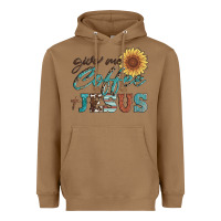 Give Me Coffee And Jesus Heavyweight Hoodie | Teevron