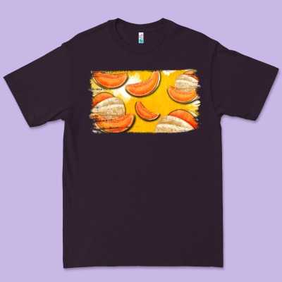 Colorado Cantaloupe Background Premium Tee Designed By Bettercallsaul