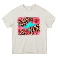 Cream valentine's day leopard background Heavy Core Tee - JahusDesignShop