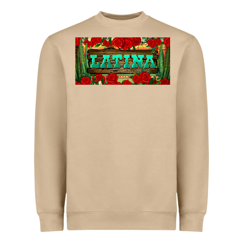 Latina License Plate Heavyweight Sweatshirt by BundleAndBundleShop | Teevron