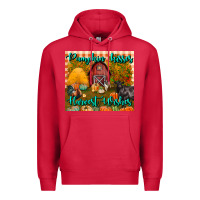 Cardinal pumpkin kisses harvest wishes tumbler Premium Hoodie - BundleAndBundleShop