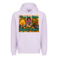 Lilac pumpkin kisses harvest wishes tumbler Premium Hoodie - BundleAndBundleShop