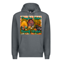 Rock pumpkin kisses harvest wishes tumbler Premium Hoodie - BundleAndBundleShop