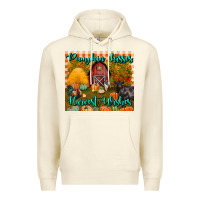 Sandshell pumpkin kisses harvest wishes tumbler Premium Hoodie - BundleAndBundleShop