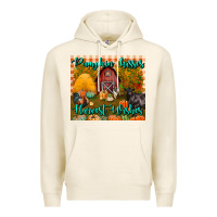 Tofu pumpkin kisses harvest wishes tumbler Premium Hoodie - BundleAndBundleShop