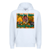 White pumpkin kisses harvest wishes tumbler Premium Hoodie - BundleAndBundleShop