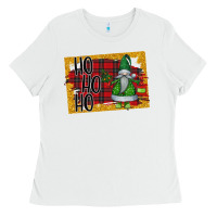 White Christmas Ho Ho Ho Ladies Tee - Bettercallsaul