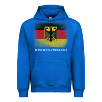 Cobalt Germany German Flag Deutschland Souvenir Gift Alemania Urban Hoodie - minhPixels