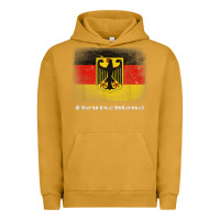 Pigment Peanut Butter Germany German Flag Deutschland Souvenir Gift Alemania Urban Hoodie - minhPixels