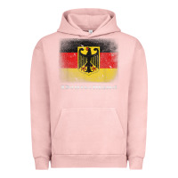 Pigment Salmon Germany German Flag Deutschland Souvenir Gift Alemania Urban Hoodie - minhPixels