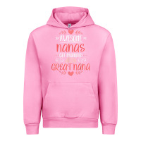 Fuchsia Pink Gift for 1st Time Great Nana  Great Nana Urban Hoodie - minhPixels