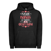 Pigment Black Gift for 1st Time Great Nana  Great Nana Urban Hoodie - minhPixels