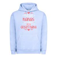 Pigment Grape Ice Gift for 1st Time Great Nana  Great Nana Urban Hoodie - minhPixels