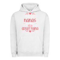 Pigment Lunar Rock Gift for 1st Time Great Nana  Great Nana Urban Hoodie - minhPixels