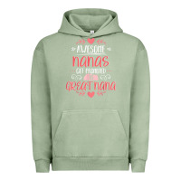 Pigment Oil Green Gift for 1st Time Great Nana  Great Nana Urban Hoodie - minhPixels