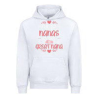 White Gift for 1st Time Great Nana  Great Nana Urban Hoodie - minhPixels