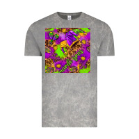 Cloud Rock Mardi Gras and jester hat seamless pattern Vintage Tee - HowdyJamesFarm