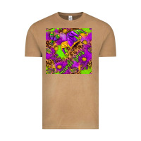 Vintage Camel Mardi Gras and jester hat seamless pattern Vintage Tee - HowdyJamesFarm