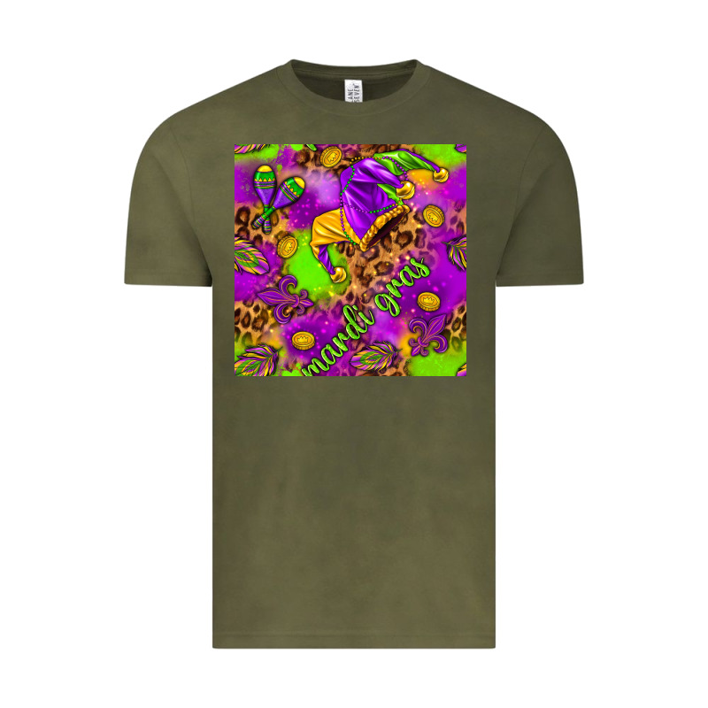 Mardi Gras And Jester Hat Seamless Pattern Vintage Tee by HowdyJamesFarm | Teevron