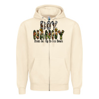 Sandshell boy nanny from son up to son down Zipper Hoodie - CowhideDigitalArt