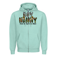Seafoam boy nanny from son up to son down Zipper Hoodie - CowhideDigitalArt