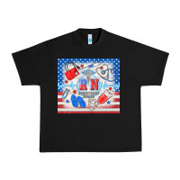 Black American memorial day rn registered nurse Urban Heavy Tee - TumblerDesignByShophia