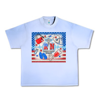 Grape Ice American memorial day rn registered nurse Urban Heavy Tee - TumblerDesignByShophia