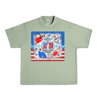 Oil Green American memorial day rn registered nurse Urban Heavy Tee - TumblerDesignByShophia