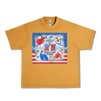Peanut Butter American memorial day rn registered nurse Urban Heavy Tee - TumblerDesignByShophia