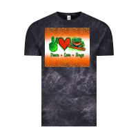 Peace Love Frogs Vintage Tee | Teevron