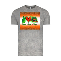 Cloud Rock peace love frogs Vintage Tee - Jasminsmagicworld