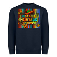 Navy hispanic heritage month tumbler Heavyweight Sweatshirt - BundleAndBundleShop