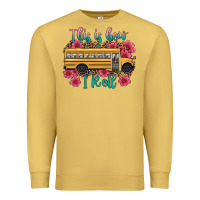 Antique Gold this is how i roll school bus Premium Sweatshirt - Artiststas
